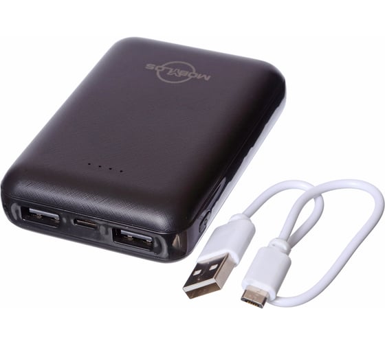 Зарядное устройство Mobylos Power Bank 10000 mAh 30427/черный