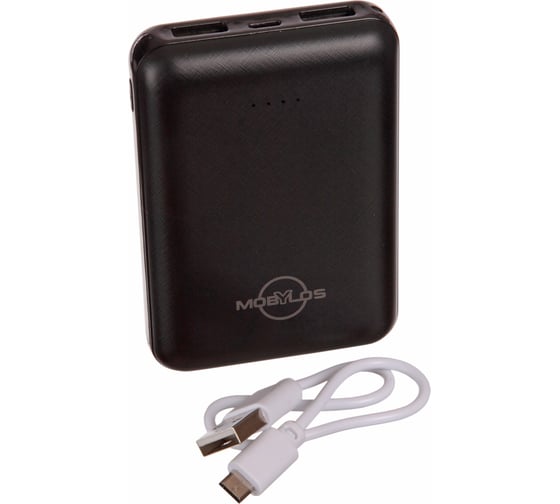 Зарядное устройство Mobylos Power Bank 10000 mAh 30427/черный