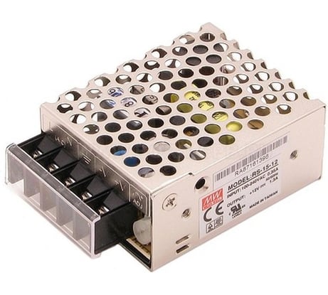 Источник питания Mean Well AC/DC RS-15-12 Т00255325