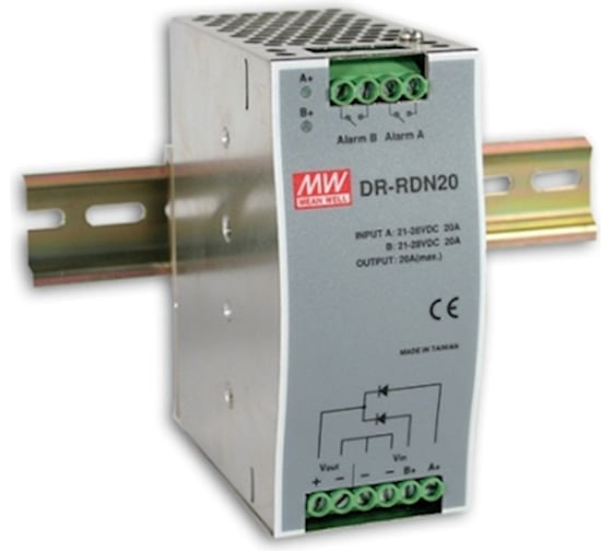 Модуль резервирования питания Mean Well DR-RDN20 Т00254516 1