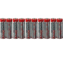Алкалиновая батарейка Luazon AA, LR6, блистер, 10 штук 3005553