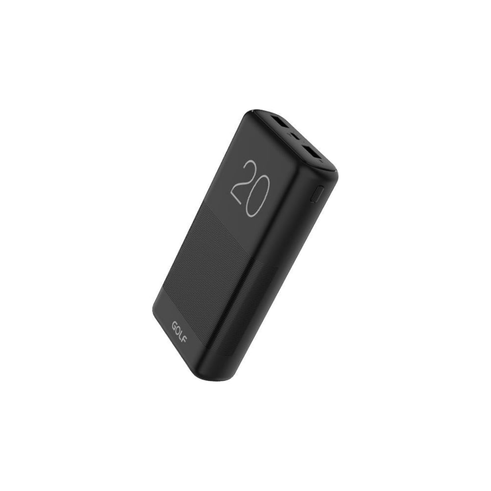 Внешний аккумулятор GOLF G81 Powerbank, 20000 mah, Black 30013918