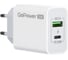 Сетевое З/У GoPower GPQC08 1USB+1Type-C 20W QC3.0 белый 00-00028401 1