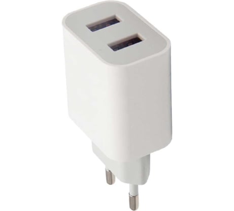 Сетевое З/У GoPower GP2U 2USB 2.4A 12W белый 00-00018570