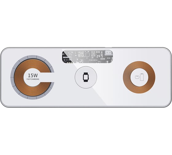 Беспроводное зарядное устройство TFN MAgTrio2 32.5W Apple wh TFN-QI23