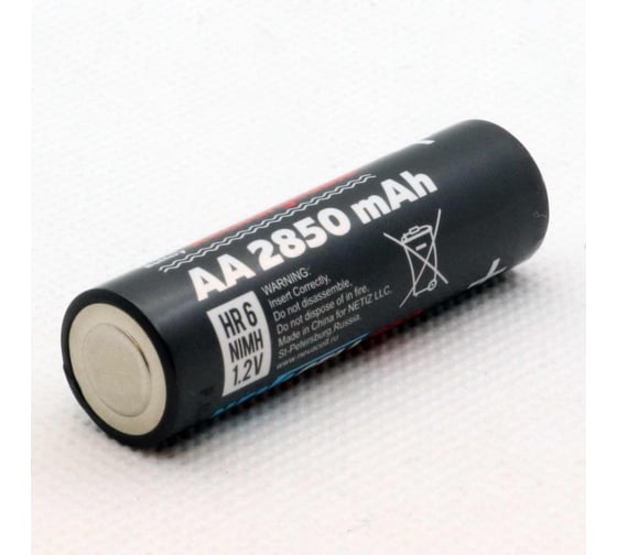 Аккумулятор NevaCell NIMh AA2850 mah box4+пластиковая коробка в подарок 4687205327819