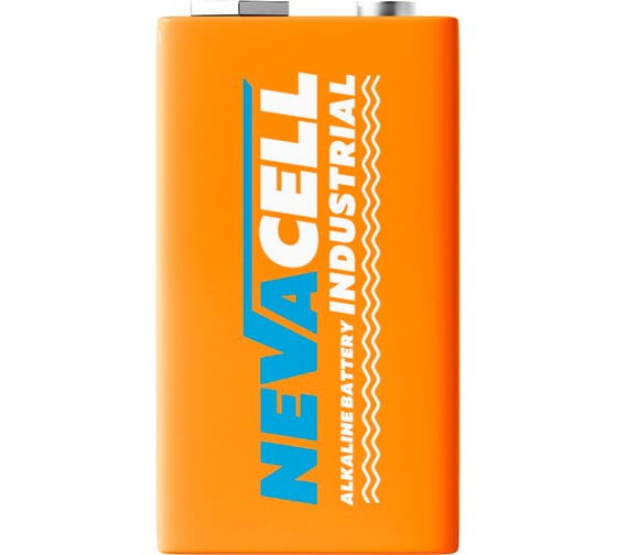 Элемент питания алкалиновый NevaCell батарейка industrial 6LR61, 24 штуки 4687205314864