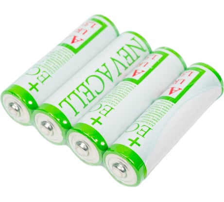 Элемент питания алкалиновый NevaCell батарейка ECO АА LR6, 24 штуки 4687205314871