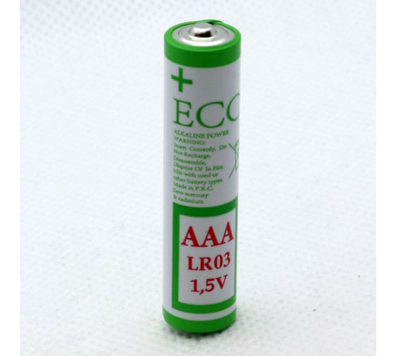 Элемент питания алкалиновый NevaCell батарейка ECO AАA, 10 штук 4687205306586