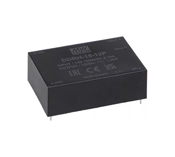 Преобразователь Mean Well DC-DC DDRH-15-12P 1