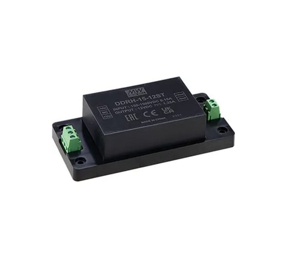Преобразователь Mean Well DC-DC DDRH-15-12ST 1