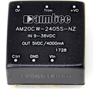 Преобразователь Aimtec DC/DC, 20 Вт, AM20CW-2412S-NZ Т02700973