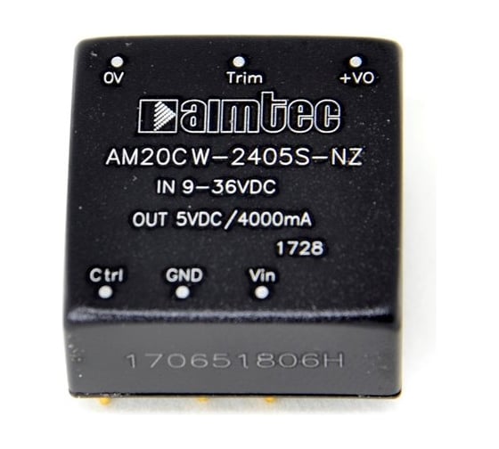 Преобразователь Aimtec DC/DC, 20 Вт, AM20CW-4812S-NZ Т02700981
