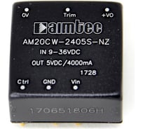 Преобразователь Aimtec DC/DC, 20 Вт, AM20CW-4803S-NZ Т02700977