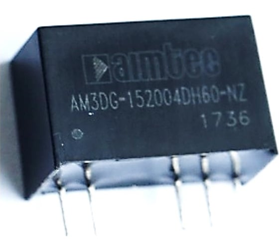 Преобразователь Aimtec DC/DC, 3 Вт, AM3DG-152004DH60-NZ Т02746324