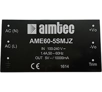 Преобразователь Aimtec AC/DC 60 Вт AME60-24SMJZ Т02585494