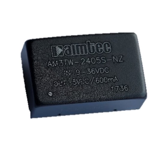 Преобразователь Aimtec DC/DC 3 Вт AM3TW-2412S-NZ Т02579231 1