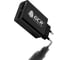 Сетевое зарядное устройство на 2 USB порта GCR 2.1A, черный VIV51I981 1