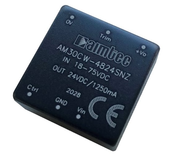 Преобразователь Aimtec DC/DC 30 Вт AM30CW-4824SNZ Т03635554 1