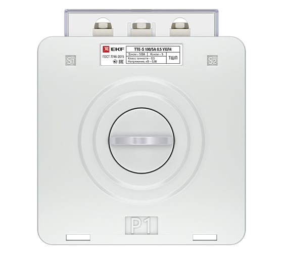 Трансформатор тока ТТЕ-A-400/5А EKF, с клеммой напряжения, класс точности 0.5, PROxima tte-S-400 1