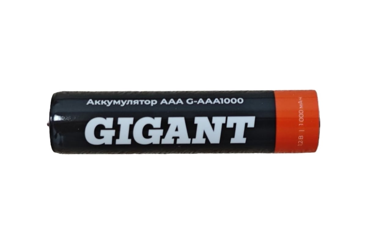Аккумуляторы Gigant размера ААA, емкостью 1000 мАч - 8шт. G-AAA1000-8 ...
