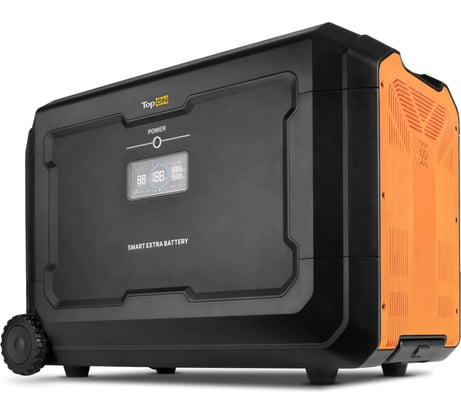 Дополнительная батарея TopOn 5040 Втч для электростанции TOP-X5000, LFP ячейки, LCD экран TOP-X5000B