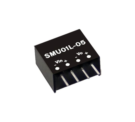 Преобразователь Mean Well SMU01N-15 DC-DC 1Вт Т00295650 1
