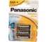 Щелочная батарейка Panasonic LR03 AAA Alkaline 1.5В бл/4 1