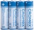 Батарейки алкалиновые CROMEX "пальчиковые" КОМПЛЕКТ 20 шт, Alkaline, АА(LR6,15А) в коробке, 455593 8