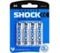 Батарейки Luxlite Shock АА 4 штуки в блистере BLUE 6973 1