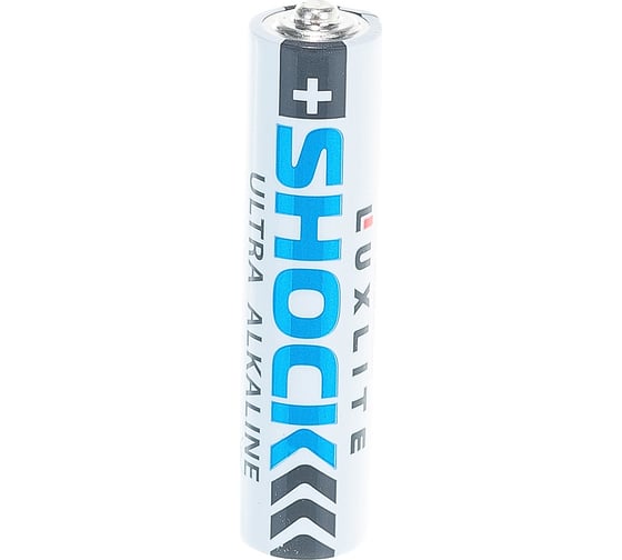 Батарейки Luxlite Shock ААА 4 штуки в блистере BLUE 6974