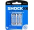 Батарейки Luxlite Shock ААА 4 штуки в блистере BLUE 6974 1