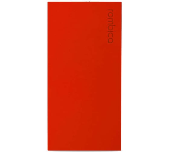 Внешний аккумулятор Rombica NEO Axioma Красный Powerbank 10 000мАч; Пластик PB4Q01 1