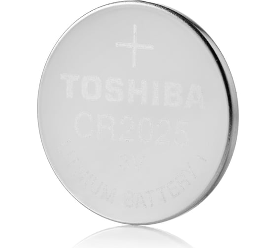 Литиевый элемент питания Toshiba CR-2025 1/card 10/box 10 шт 874