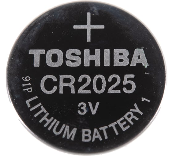 Литиевый элемент питания Toshiba CR-2025 1/card 10/box 10 шт 874
