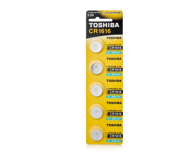 Литиевый элемент питания Toshiba CR-1616 801616