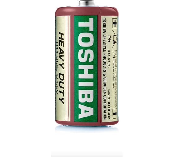 Солевой элемент питания Toshiba R14 KG 2400
