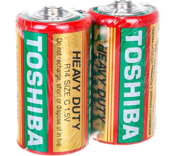 Солевой элемент питания Toshiba R14 KG 2400