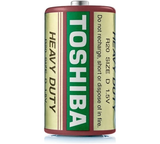 Солевой элемент питания Toshiba, R20 KG 1400