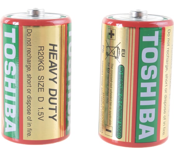 Солевой элемент питания Toshiba, R20 KG 1400