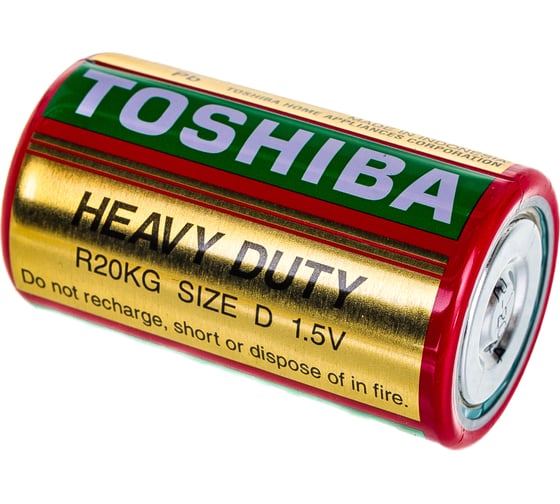 Солевой элемент питания Toshiba, R20 KG 1400