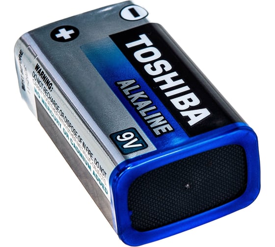 Алкалиновый элемент питания Toshiba 6LR61 1/card 545