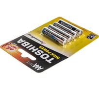 Алкалиновый элемент питания Toshiba LR03 4454