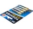 Алкалиновый элемент питания Toshiba LR6 ALPHA POWER 4/card 3456 3