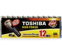 Алкалиновый элемент питания Toshiba LR03 44530