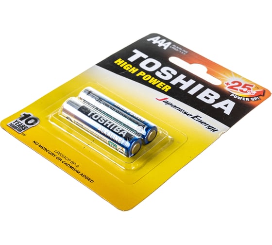 Алкалиновый элемент питания Toshiba LR03 4452