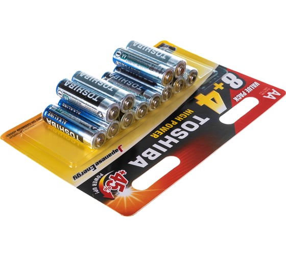 Алкалиновый элемент питания Toshiba LR6 3453