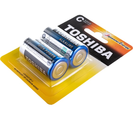 Элемент питания Toshiba алкалиновый LR14 2452