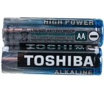 Алкалиновый элемент питания Toshiba LR6 2/shrink 3411 16379489