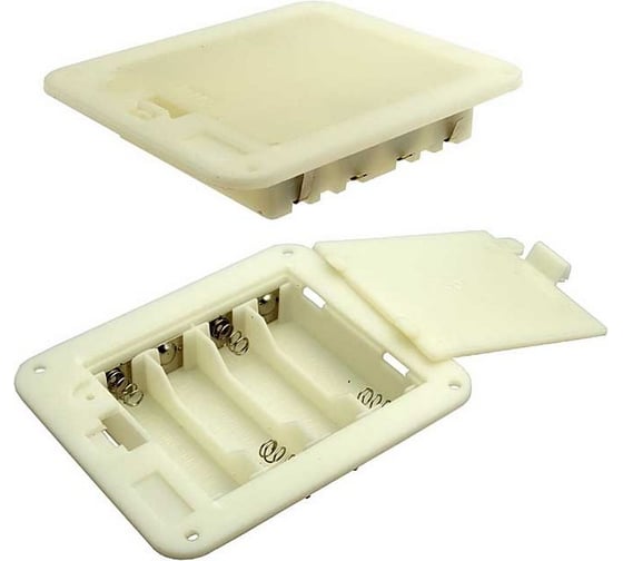 Батарейный отсек Pro Legend  AAх4 switch 92x78x18 мм, закрытый PL2761